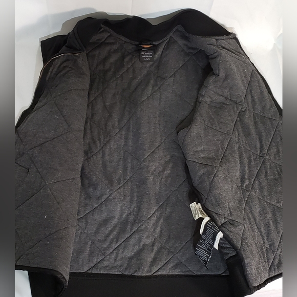 Dickies TE242 Diamond Quilted Nylon Vest Black, EUC!! - Picture 8 of 15